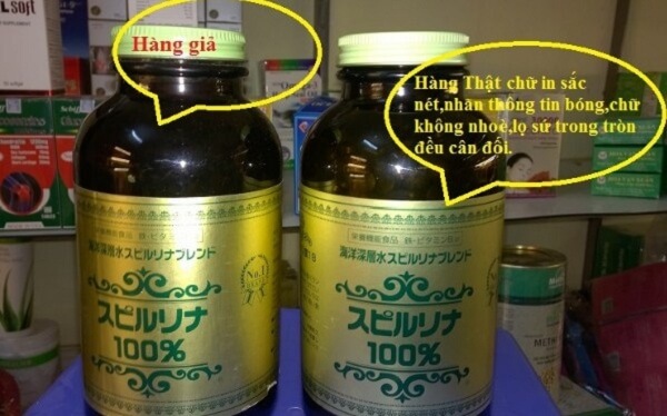 Nhan-dien-tao-Spirulina-that-gia-qua-mau-ma-ben-ngoai