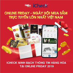 Hàng ngàn khách hàng đã nhận được những món quà hấp dẫn từ iCheck tại Online Friday 2019