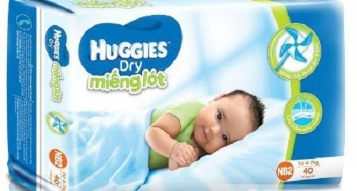 Bao bì sản phẩm bỉm huggies thật Bao bì sản phẩm bỉm huggies thật