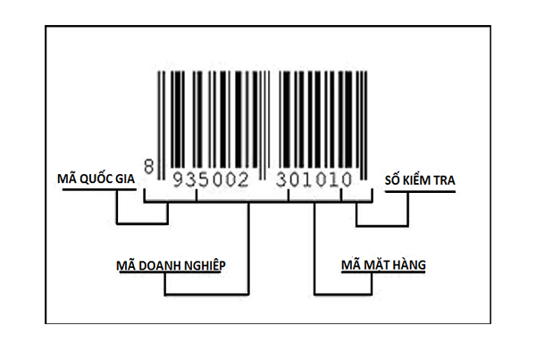 Cấu tạo mã số mã vạch