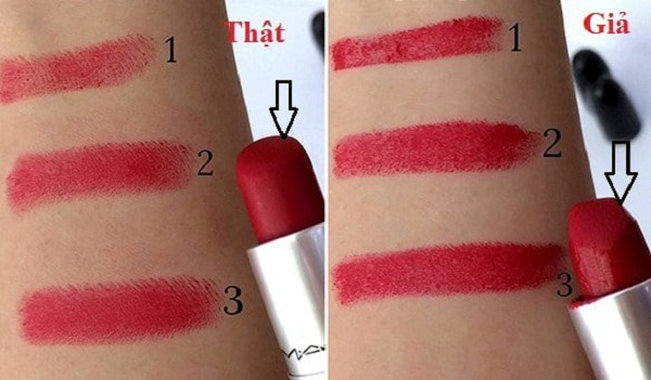 Nhận biết son thật son giả