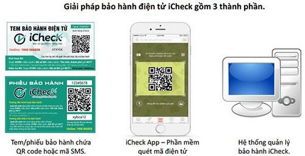 Tem bao hanh dien tu cua iCheck co kho su dung khong? Tem bao hanh dien tu cua iCheck co kho su dung khong?