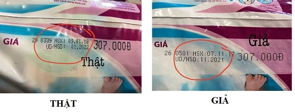 Hạn sử dụng trên bao bì