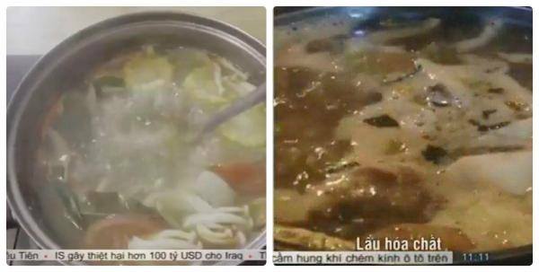 Mối hại đến từ nước lẩu hóa chất