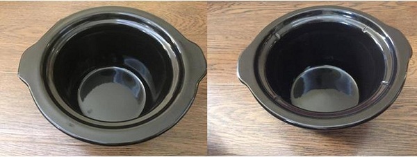 Phân biệt nhờ lõi sứ bên trong nồi