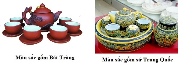 Màu sắc họa tiết sản phẩm