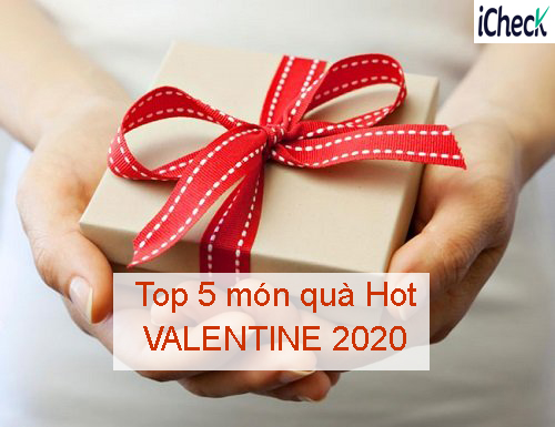 TOP 5 MÓN QUÀ HOT NHẤT VALENTINE 2020