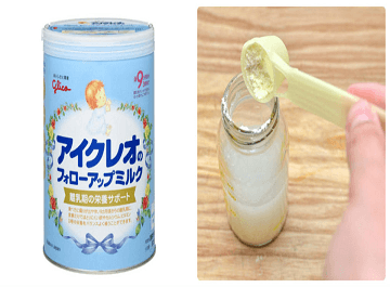 Phan biet sua Glico that va gia bang cach nao?