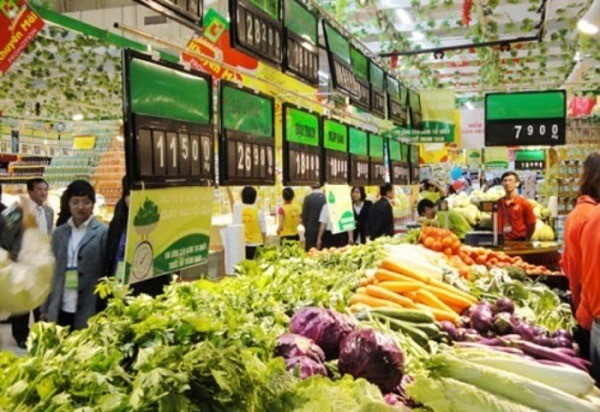 Thực phẩm bày bán tại các siêu thị lớn Thực phẩm bày bán tại các siêu thị lớn